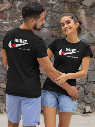 Hubby and Wifey Valentine's T-shirts