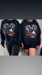 2025 Disneyland Minnie & Mickey Crewnecks