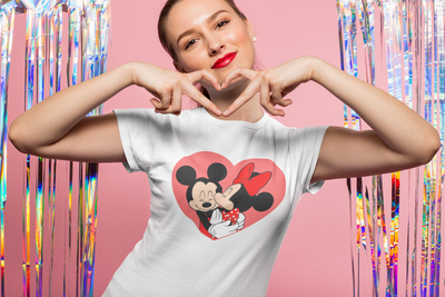 Mickey and Minnie Valentine's T-shirt